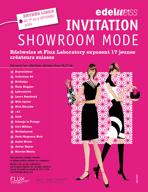 Affiche Showroom Edelweiss
